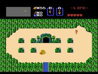 une photo d'Ã©cran de The Legend of Zelda sur Nintendo Nes